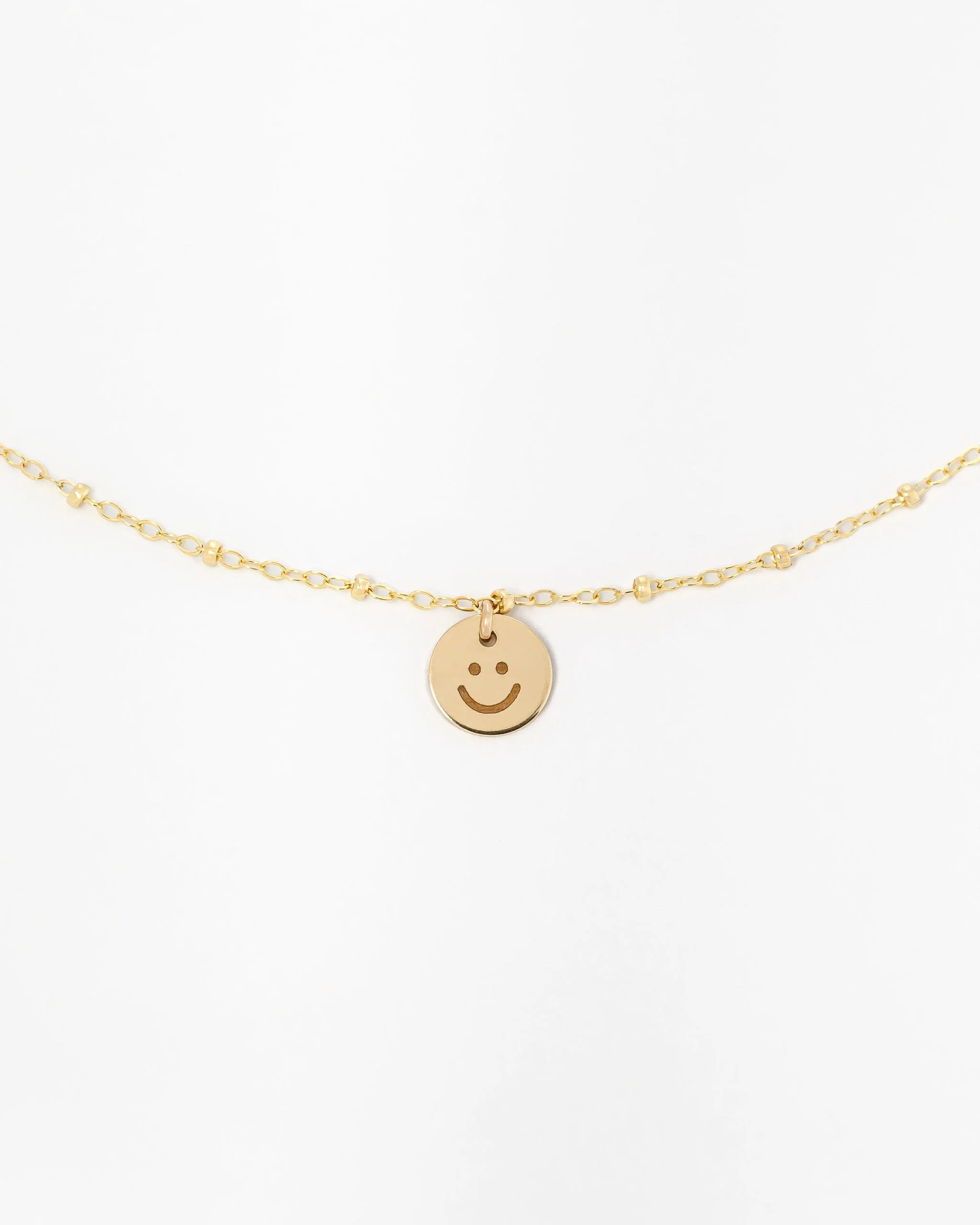 Gold PS + Sayre Happy Charm Necklace