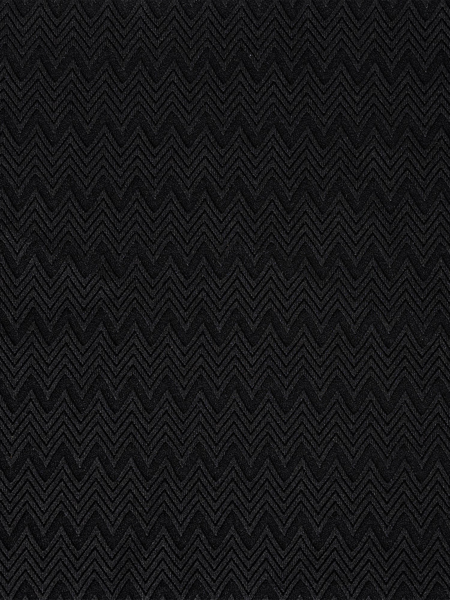Black Zig Zag High Leg Thong Bottom - Image 4