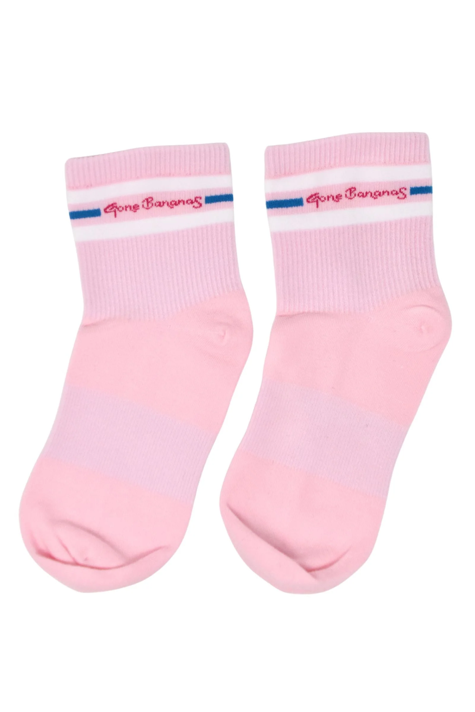 Gone Bananas Beachwear Striped Ankle Sock