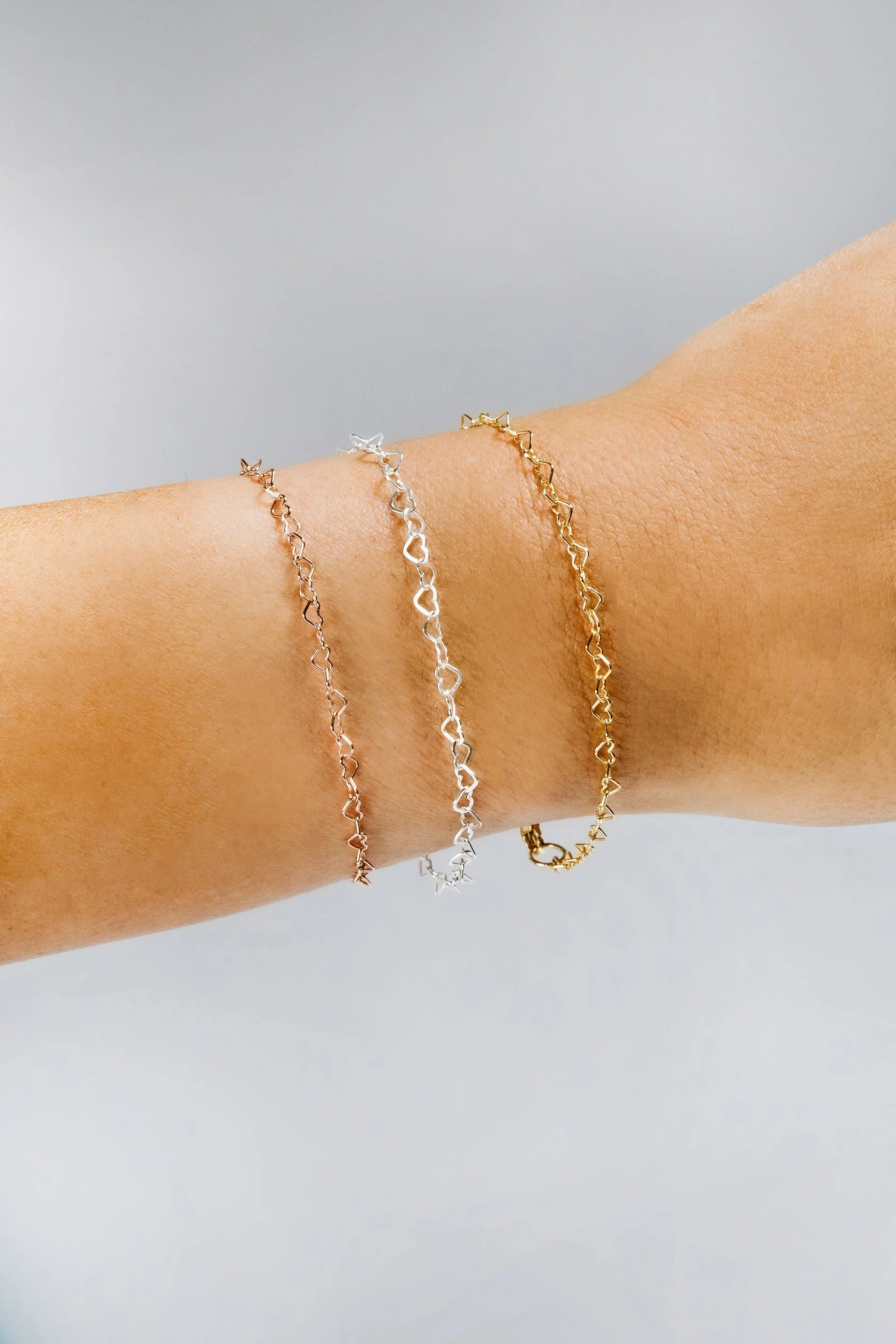 Heart Chain Bracelet - Image 4