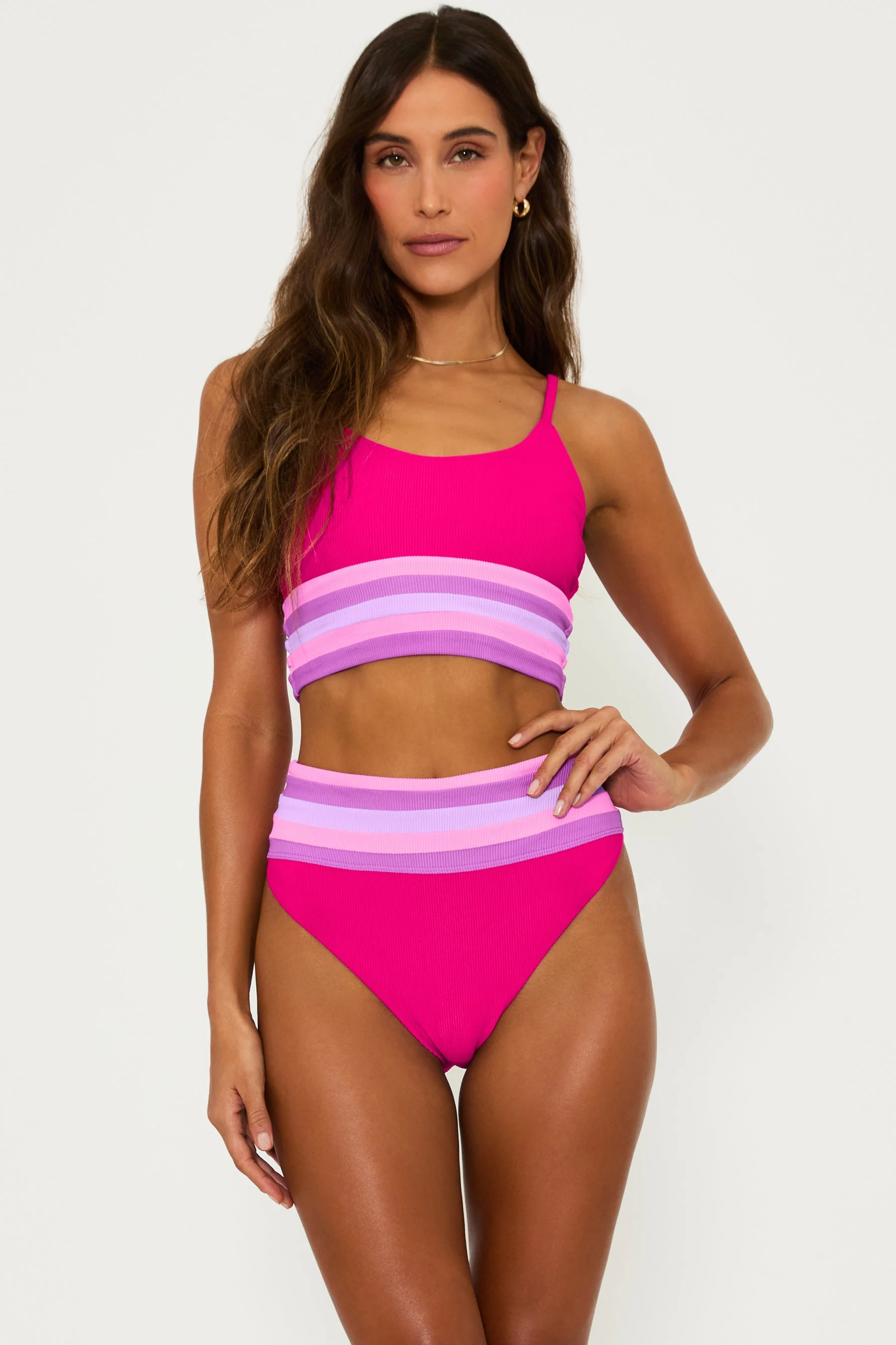Raspberry Colorblock Millie Bottom - Image 4
