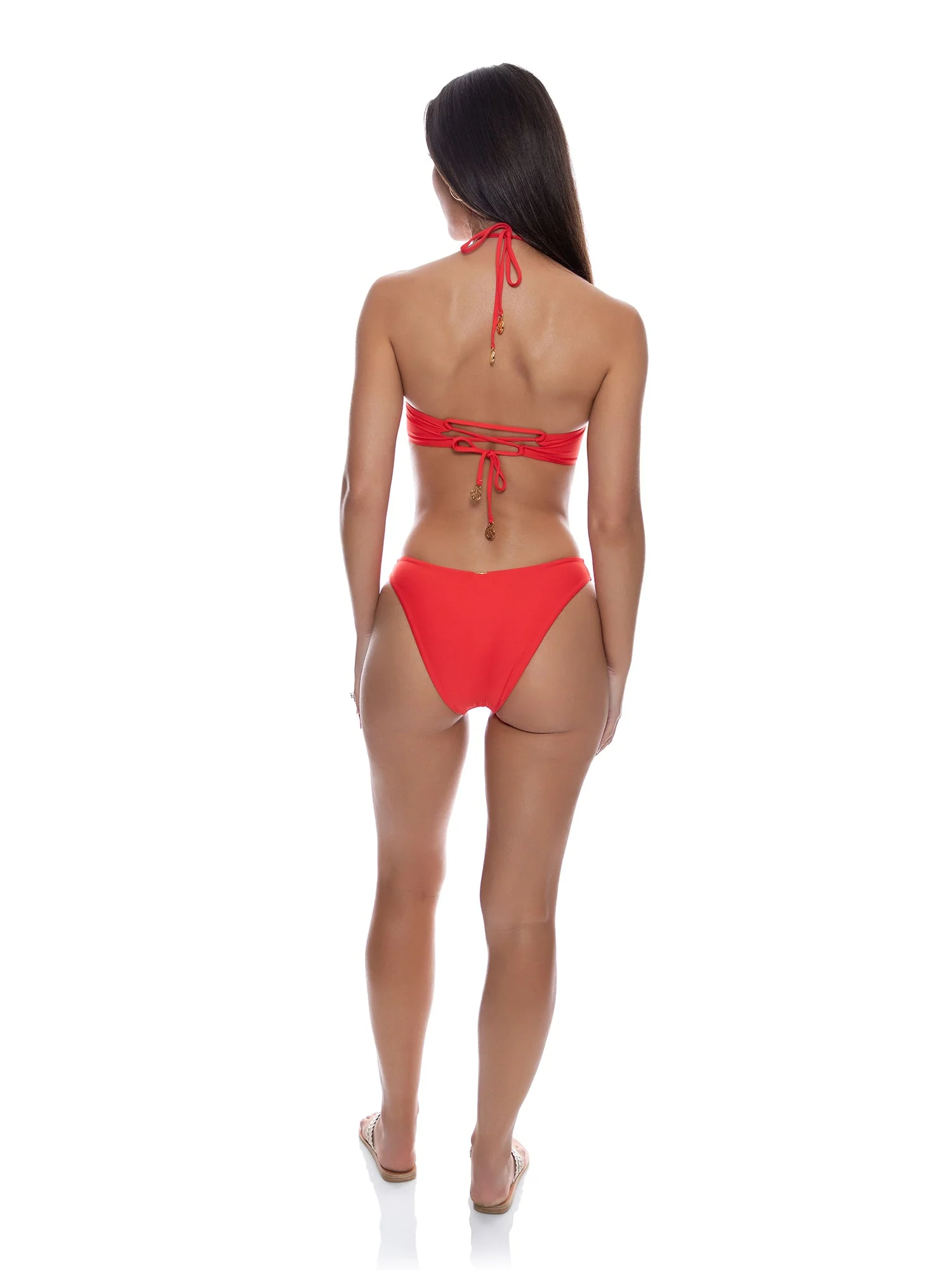 Scarlet Inner Circle Handkerchief Multi Ring Monokini - Image 3
