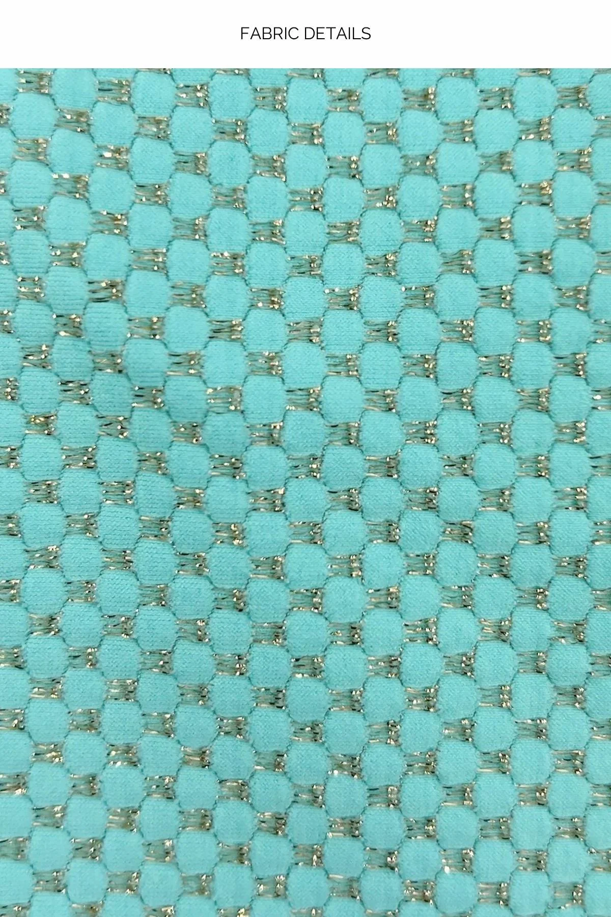 Sunkiss Glow Aqua Double Luli Ring Bandeau Crop Top - Image 3